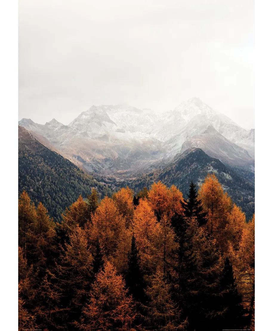 Jesień w Górach - plakat