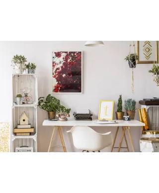 Jesienne Kwiaty - plakat