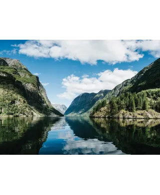 Fiordy Gudvangen - plakat