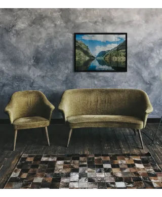 Fiordy Gudvangen - plakat