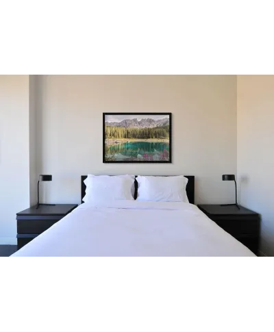 Jezioro Karersee - plakat