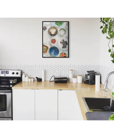 Stół pełen smaku - plakat