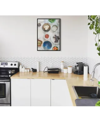 Stół pełen smaku - plakat