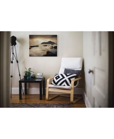 Sepia Sea, Lofoten Islands - Obraz na płótnie