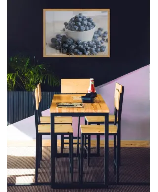 Miseczka z Jagodami - plakat