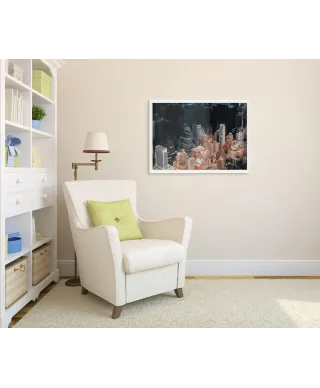 Budynki w Nowym Jorku - plakat