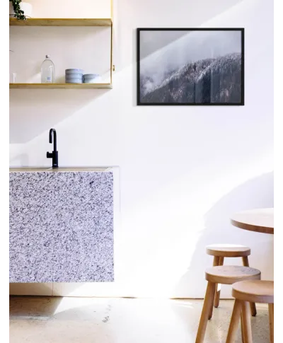 Zamglone Wzgórza - plakat