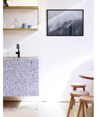 Zamglone Wzgórza - plakat