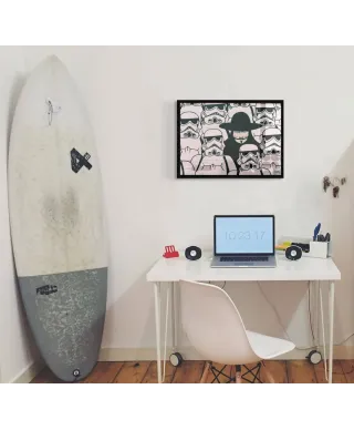 Szturmowiec i Vendetta - plakat