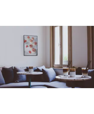 Truskawkowe desery - plakat