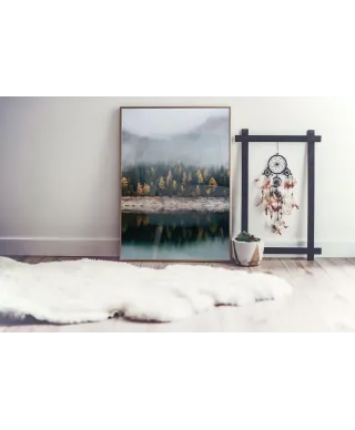 Mglista jesień - plakat