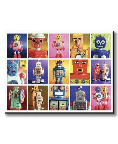 Robot Metropolis - Obraz na płótnie