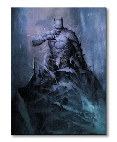 Batman One with the Night - obraz na płótnie