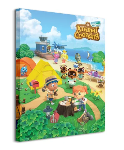 Animal Crossing New Horizons Island Life - obraz na płótnie