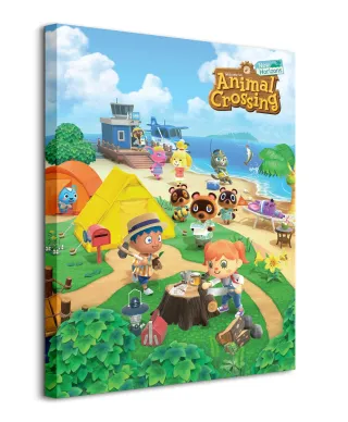 Animal Crossing New Horizons Island Life - obraz na płótnie