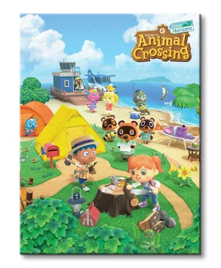 Animal Crossing New Horizons Island Life - obraz na płótnie