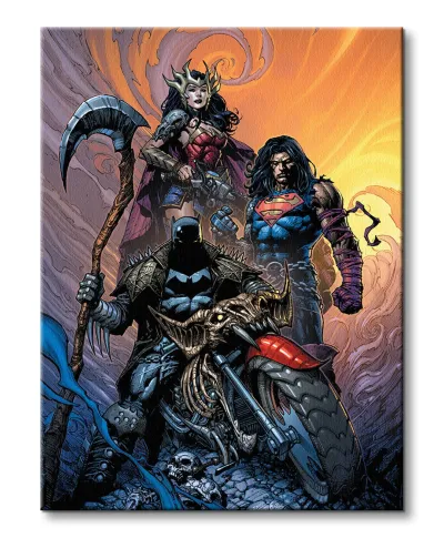 Batman Death Metal Champions - obraz na płótnie