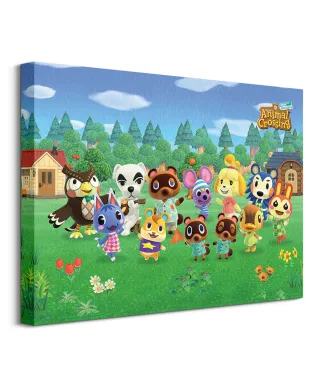 Animal Crossing New Horizons Villagers - obraz na płótnie