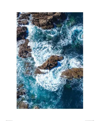 Wzburzony ocean - reprodukcja