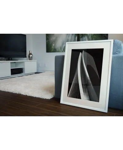 Wieżowiec w Czerni i Bieli - reprodukcja