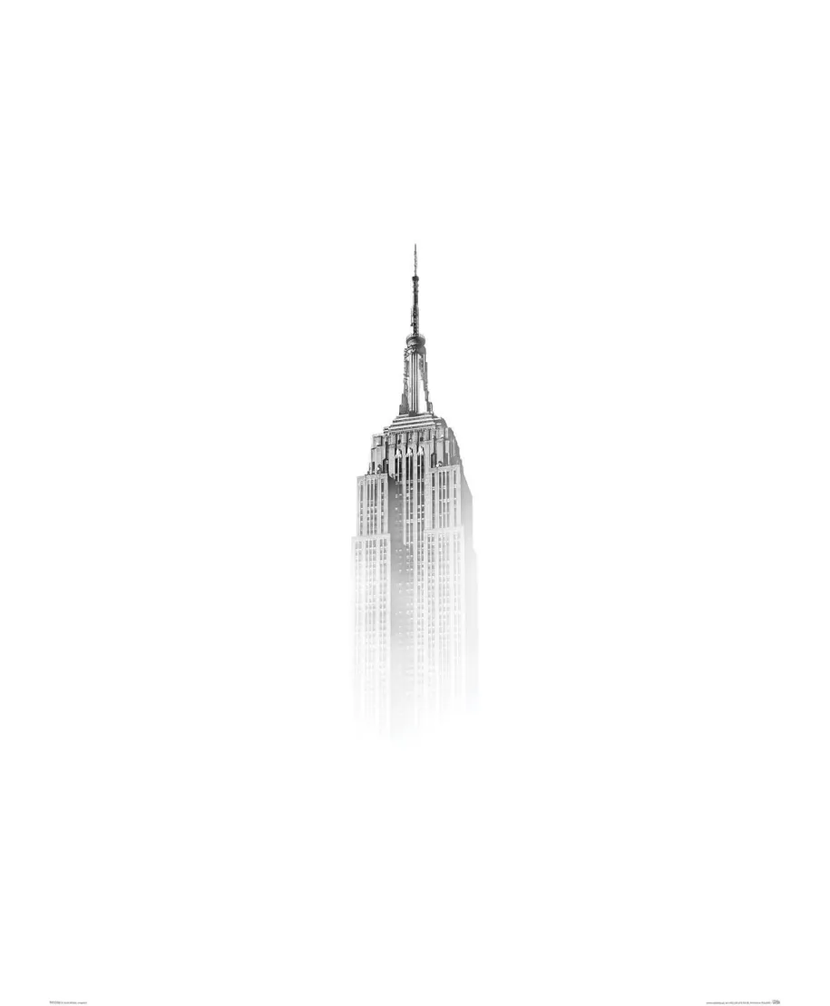Empire State Building we mgle - reprodukcja
