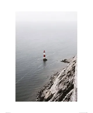 Latarnia na skale - reprodukcja