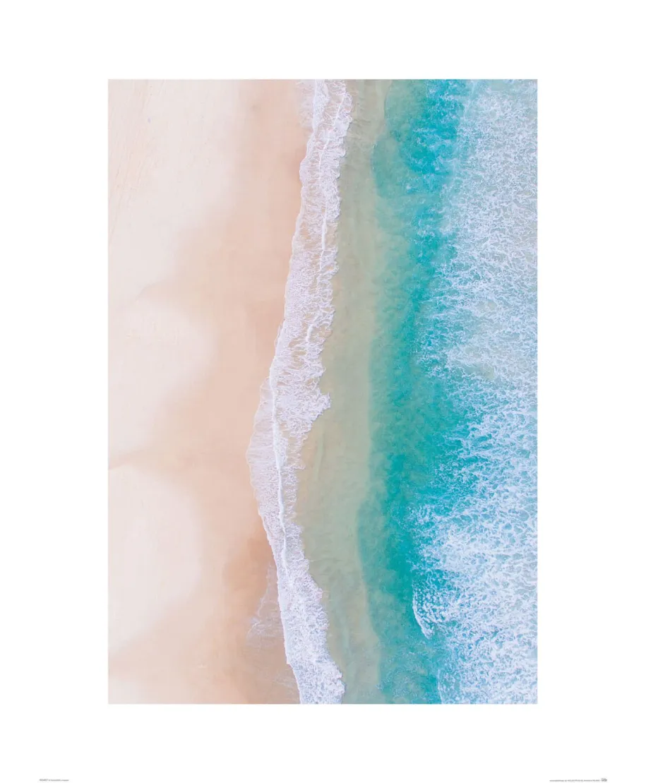 Fale na plaży - reprodukcja