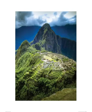 Widok na Machu Picchu - reprodukcja