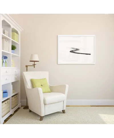 Droga w śniegu - reprodukcja