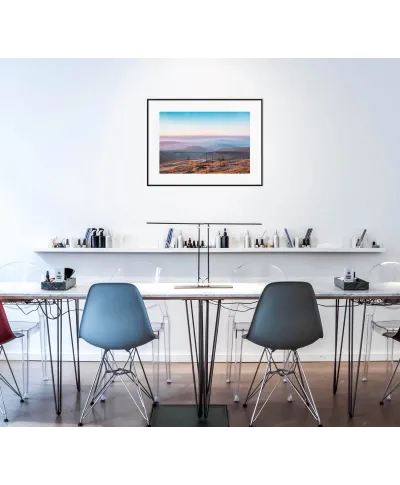 Wzgórza we mgle - reprodukcja