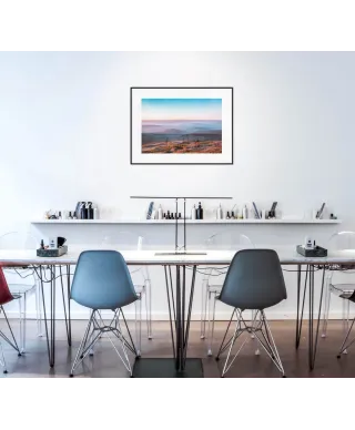 Wzgórza we mgle - reprodukcja