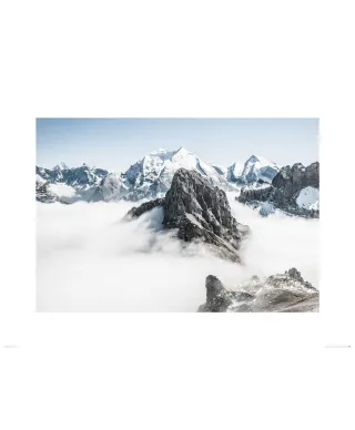 Foggy Mountain Top - reprodukcja