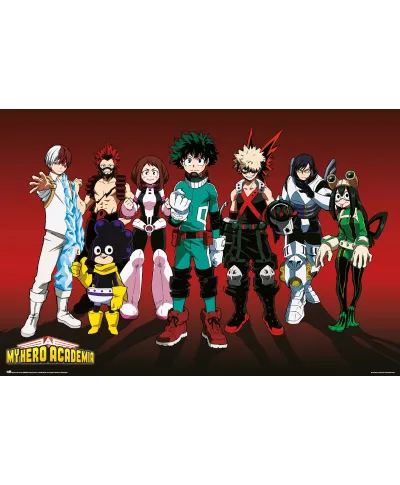 My Hero Academia Hero Version - plakat