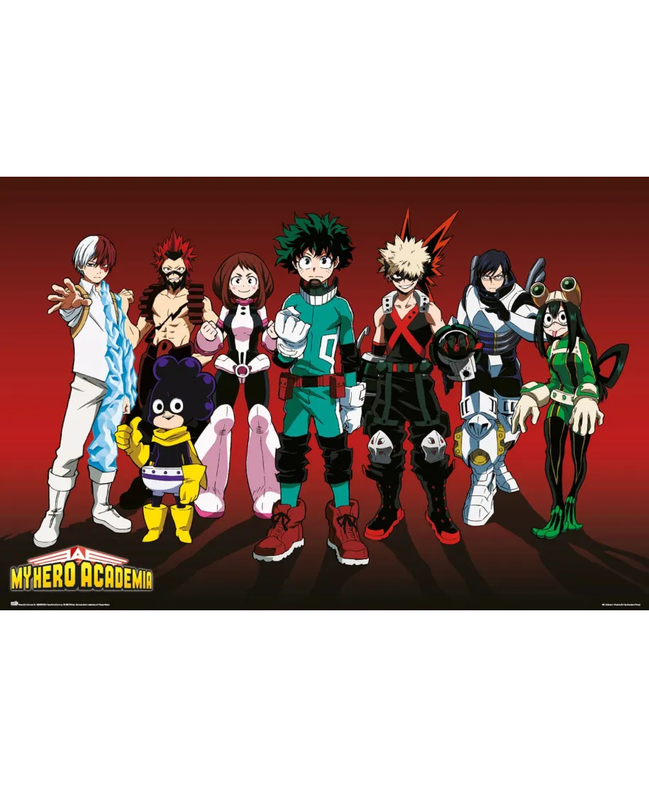 My Hero Academia Hero Version - plakat