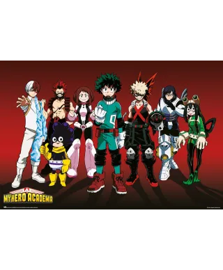 My Hero Academia Hero Version - plakat
