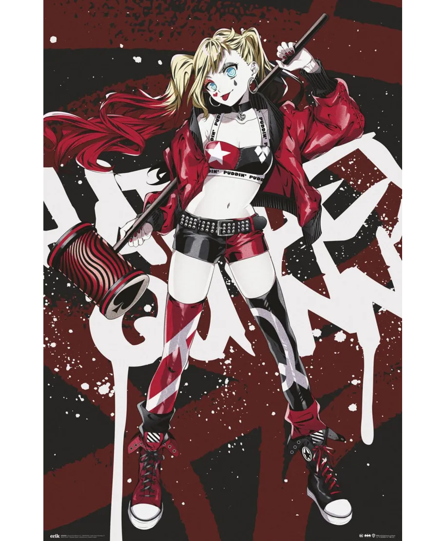 DC Comics Harley Quinn Anime - plakat