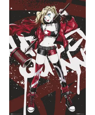 DC Comics Harley Quinn Anime - plakat