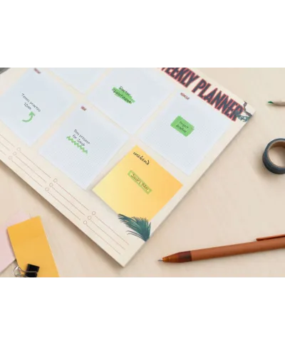 Jurassic Park - planer tygodniowy A4