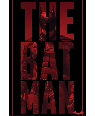 The Batman Type Cut Away - plakat