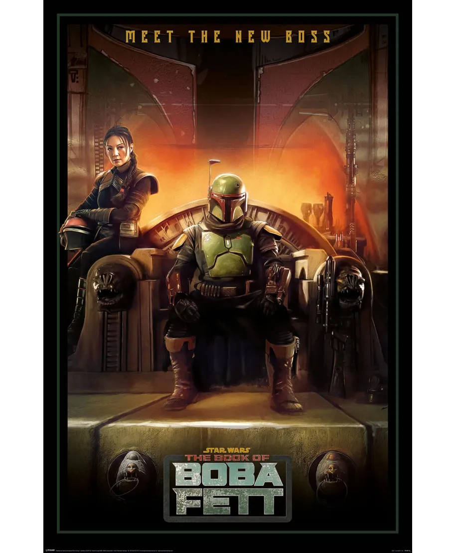 Star Wars The Book Of Boba Fett Meet The New Boss - plakat