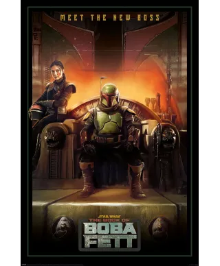Star Wars The Book Of Boba Fett Meet The New Boss - plakat