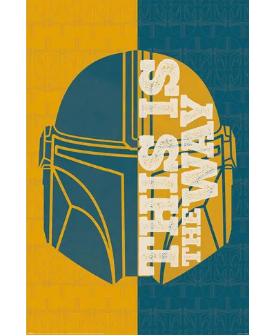 Mandalorian Half - plakat