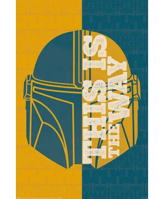 Mandalorian Half - plakat