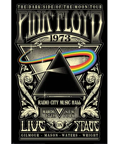 Pink Floyd 1973 - plakat