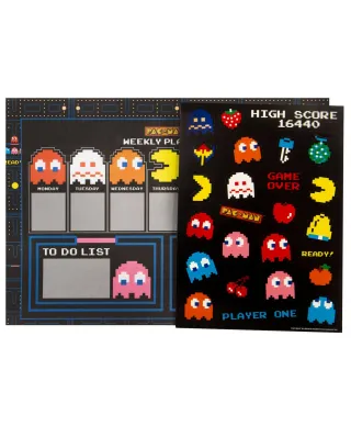 Pac Man High Score - planer tygodniowy A4