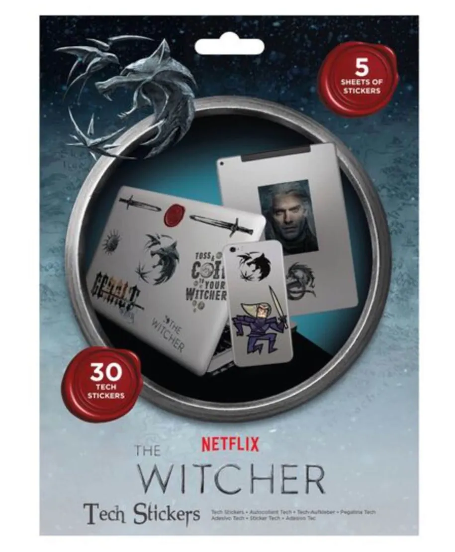 The Witcher Monster Hunter - naklejki na laptopa