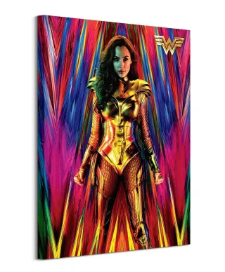 Wonder Woman 1984 Neon Static - obraz na płótnie
