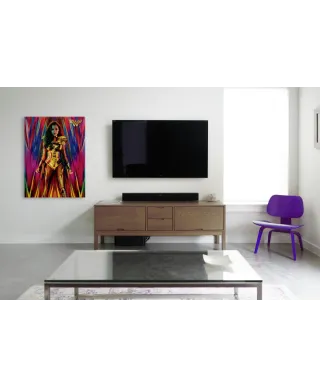 Wonder Woman 1984 Neon Static - obraz na płótnie