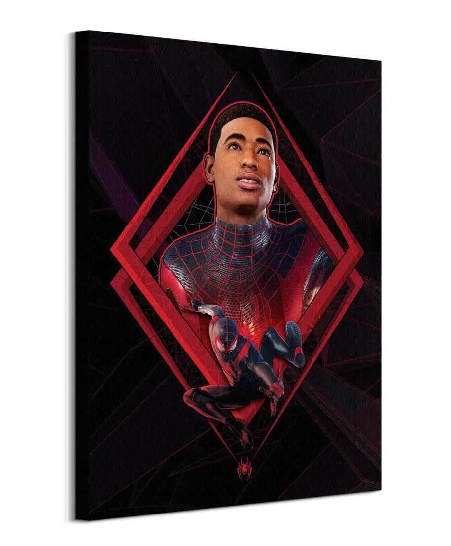 Spider-Man Miles Morales Be Greater - obraz na płótnie