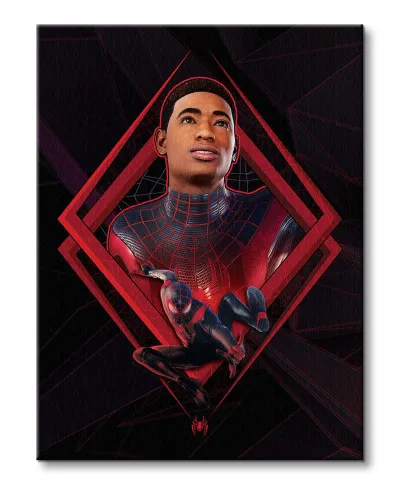 Spider-Man Miles Morales Be Greater - obraz na płótnie
